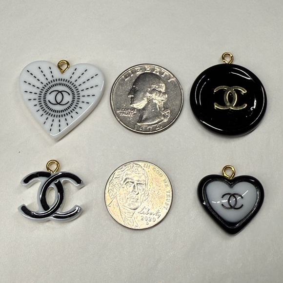 Chanel Zipper Pull Lot of 4 - Picture 1 of 4